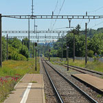 Schweizer-Eisenbahnen - Bahnhof Pfungen