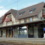 Schweizer-Eisenbahnen - Bahnhof Puidoux