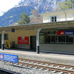 Schweizer-Eisenbahnen - Bahnhof Flüelen