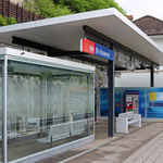 Schweizer-Eisenbahnen - Bahnhof St-Ursanne
