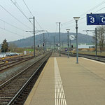 Schweizer-Eisenbahnen - Bahnhof Rafz