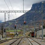 Schweizer-Eisenbahnen - Bahnhof Netstal