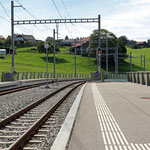 Schweizer-Eisenbahnen - Bahnhof Châtel-St-Denis