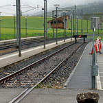 Schweizer-Eisenbahnen - Bahnhof Courtelary