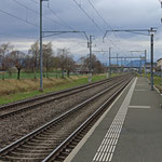 Schweizer-Eisenbahnen - Bahnhof Au SG