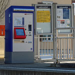Schweizer-Eisenbahnen - Bahnhof Neuhausen Bad Bf