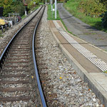 Schweizer-Eisenbahnen - Bahnhof Planchamp