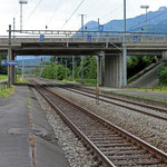 Schweizer-Eisenbahnen - Bahnhof St-Triphon