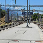 Schweizer-Eisenbahnen - Bahnhof Sierre/Siders