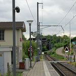 Schweizer-Eisenbahnen - Bahnhof Courchavon