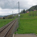 Schweizer-Eisenbahnen - Bahnhof Le Stand