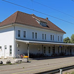 Schweizer-Eisenbahnen - Bahnhof Frastanz