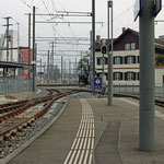 Schweizer-Eisenbahnen - Bahnhof Aarau WSB