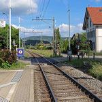 Schweizer-Eisenbahnen - Bahnhof Kaiserstuhl AG