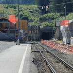 Schweizer-Eisenbahnen - Bahnhof Preda