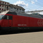 Schweizer-Eisenbahnen - Re 460 * Nummer 073 - Aufnahme vom 22. Juli 2023