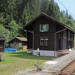 Schweizer-Eisenbahnen - Bahnhof Stugl/Stuls