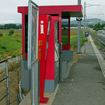 Schweizer-Eisenbahnen - Bahnhof La Brinaz
