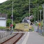 Schweizer-Eisenbahnen - Bahnhof St-Gingolph (Suisse)