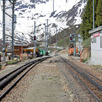 Schweizer-Eisenbahnen - Bahnhof Tschamut-Selva