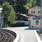 Schweizer-Eisenbahnen - Bahnhof Le Châtelard VS