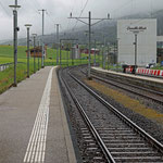 Schweizer-Eisenbahnen - Bahnhof Courtelary
