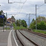 Schweizer-Eisenbahnen - Bahnhof Corcelles-Peseux