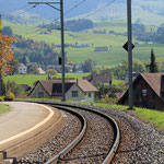 Schweizer-Eisenbahnen - Bahnhof Hirschberg