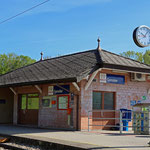 Schweizer-Eisenbahnen - Bahnhof Genolier