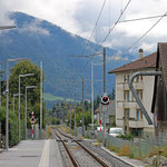 Schweizer-Eisenbahnen - Bahnhof La Tour-de-Trême
