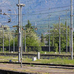 Schweizer-Eisenbahnen - Bahnhof Domodossala