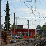 Schweizer-Eisenbahnen - Bahnhof Herisau