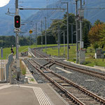 Schweizer-Eisenbahnen - Bahnhof Essert-sous-Champvent