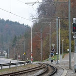 Schweizer-Eisenbahnen - Bahnhof Murkart