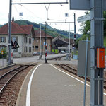 Schweizer-Eisenbahnen - Bahnhof Oberdorf BL Winkelweg