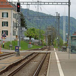 Schweizer-Eisenbahnen - Bahnhof Renan BE