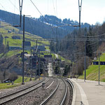 Schweizer-Eisenbahnen - Bahnhof Lichtensteig