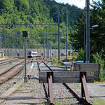 Schweizer-Eisenbahnen - Bahnhof Vallorbe