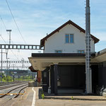 Schweizer-Eisenbahnen - Bahnhof Niederglatt