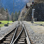 Schweizer-Eisenbahnen - Bahnhof Lüen-Castiel