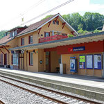 Schweizer-Eisenbahnen - Bahnhof Langnau-Gattikon