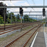 Schweizer-Eisenbahnen - Bahnhof Rupperswil
