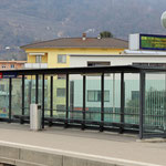 Schweizer-Eisenbahnen - Bahnhof Lamone-Cadempino