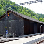 Schweizer-Eisenbahnen - Bahnhof Sihlwald