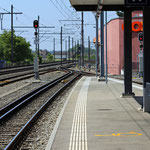 Schweizer-Eisenbahnen - Bahnhof Niederbipp