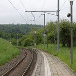 Schweizer-Eisenbahnen - Bahnhof Courchavon