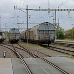 Schweizer-Eisenbahnen - Bahnhof Estavayer-le-Lac