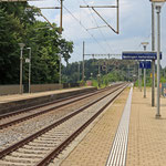 Schweizer-Eisenbahnen - Bahnhof Mellingen Heitersberg