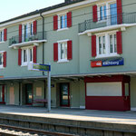 Schweizer-Eisenbahnen - Bahnhof Kilchberg