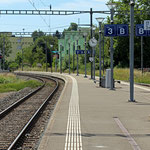 Schweizer-Eisenbahnen - Bahnhof Dielsdorf